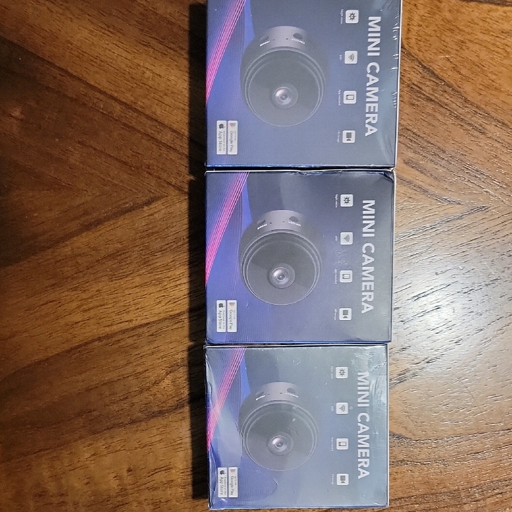 Mini Camera - set of 3